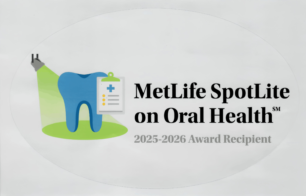 RNX Dental - MetLife SpotLite on Oral Health Award (1) 2025–2026 MetLife SpotLite on Oral Health Award Recipient